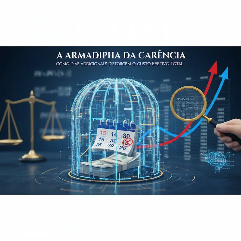 Perícia em Juros Bancários e Períodos de Carência: Auditoria de capitalização indevida e anatocismo por Dr. Lincoln Sposito, Doutor em Administração.