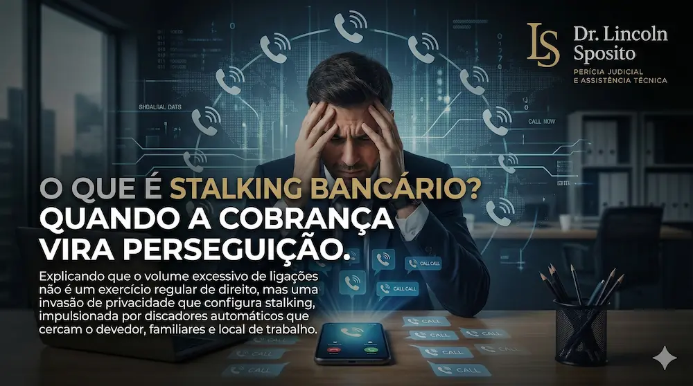 Stalking Bancário e Assédio Algorítmico: Perícia em logs de chamadas e discadores automáticos por Dr. Lincoln Sposito, Analista de Sistemas.