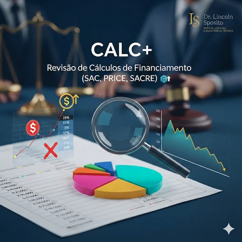 Perícia sobre Sistema Price de Amortização: Análise técnica e histórica (Richard Price) por Dr. Lincoln Sposito, especialista em cálculos de juros e anatocismo.