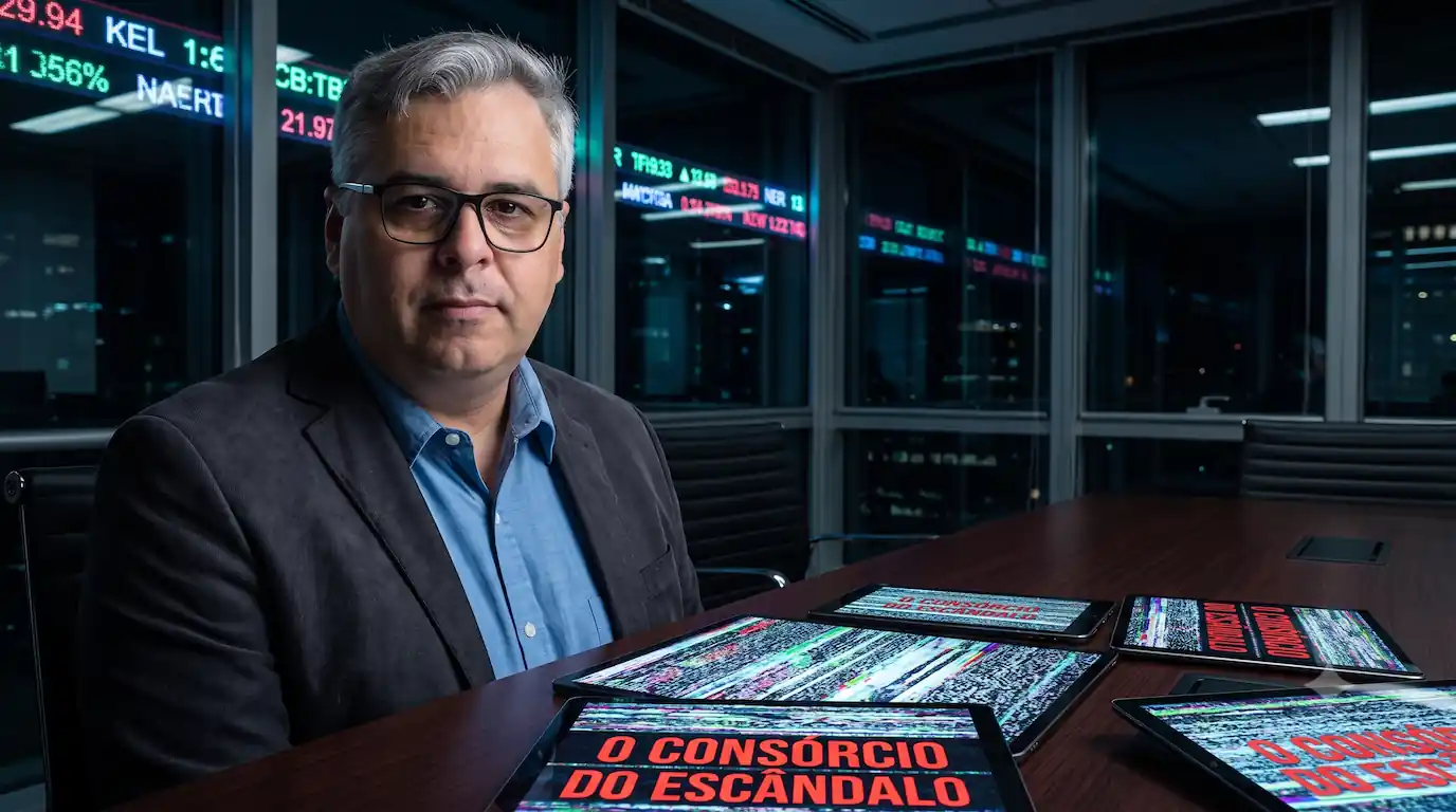 Capa do artigo sobre consorcio do escandalo e midia sensacionalista