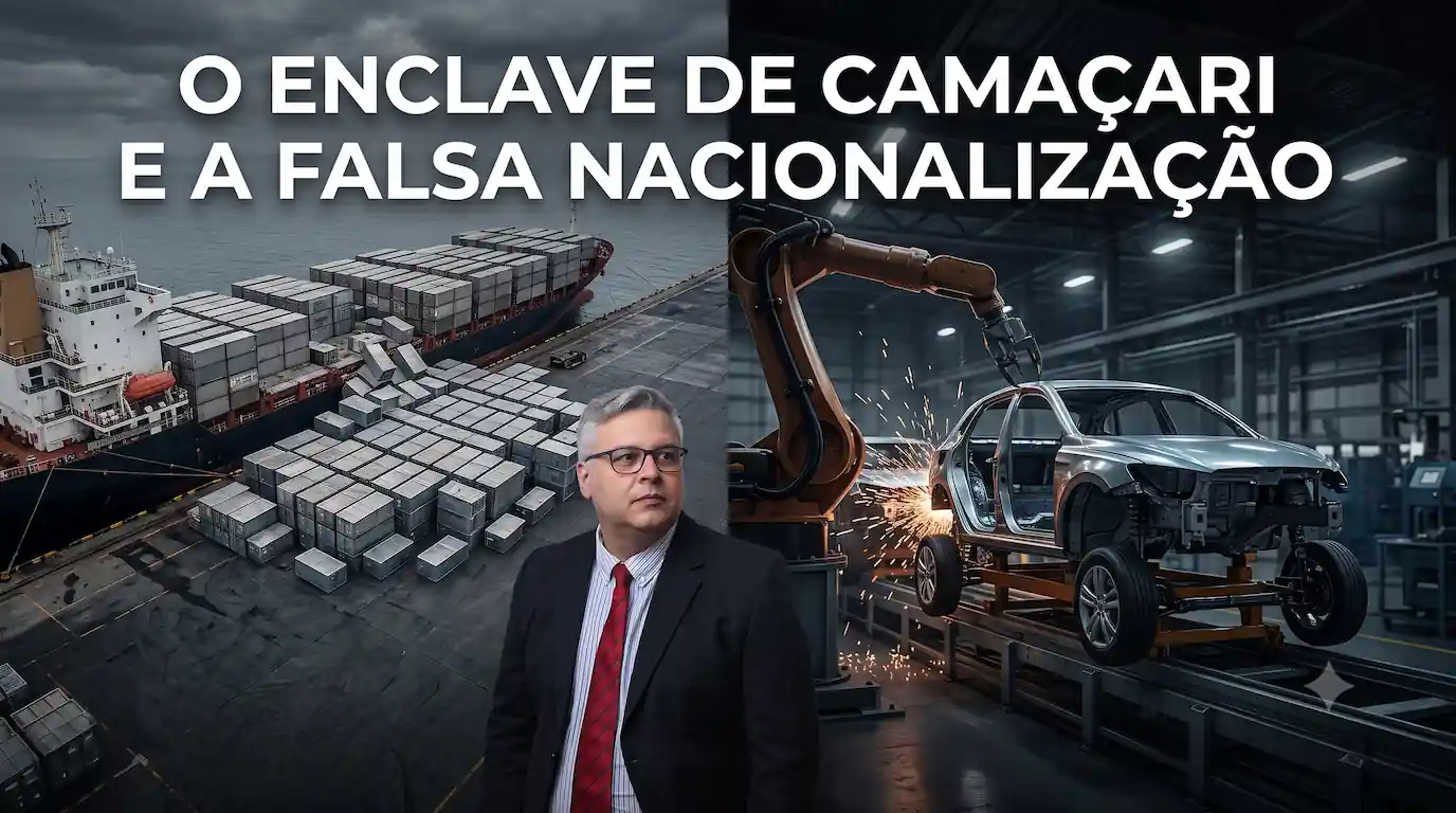 Capa do artigo sobre enclave de Camacari e falsa nacionalizacao