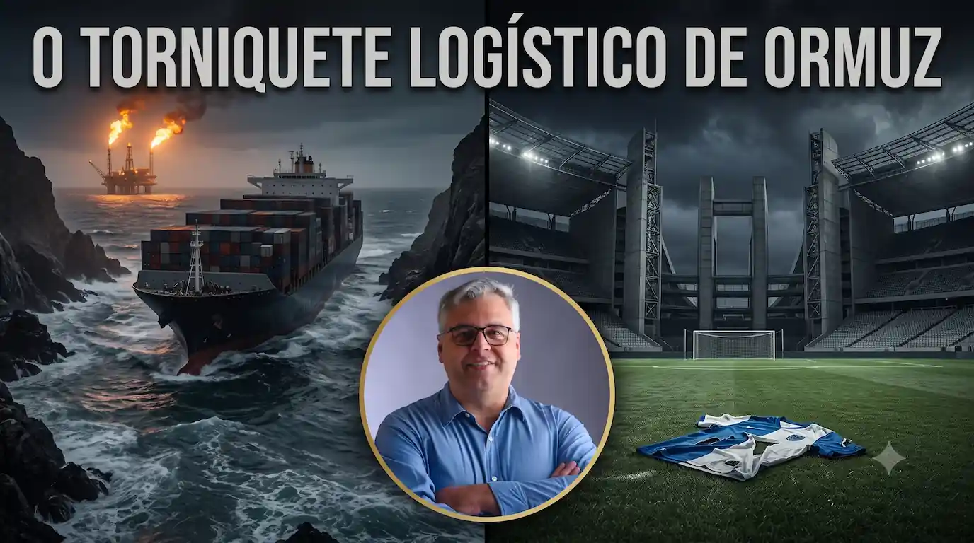 Capa do artigo sobre o torniquete logistico de Ormuz